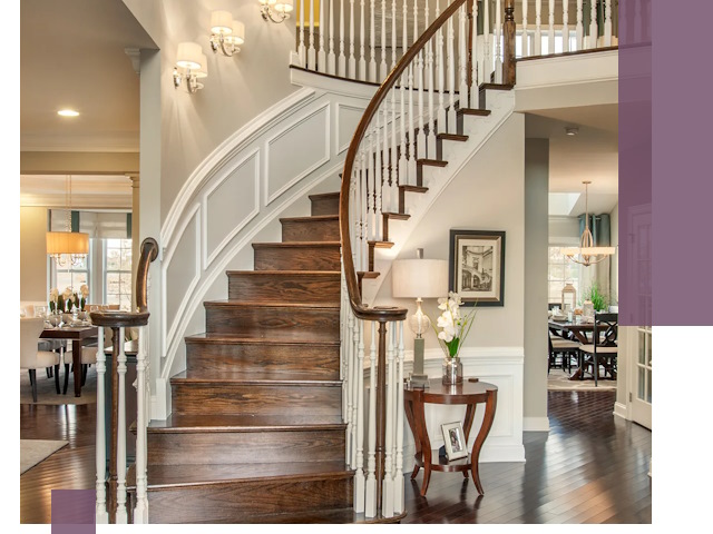 Изготовление лестниц под ключ в Североуральске — металлокаркас и отделка