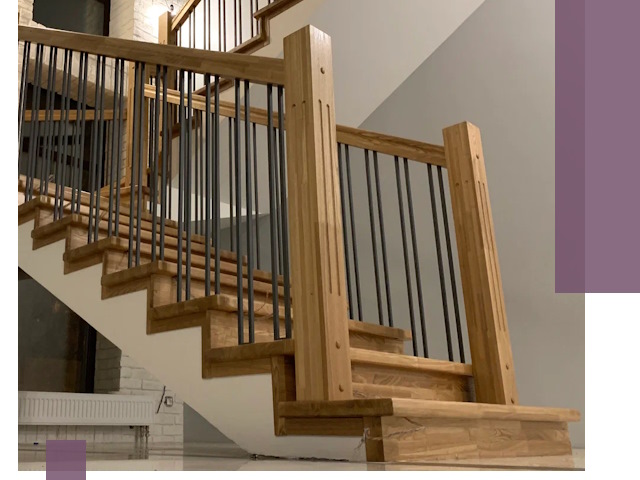 Реставрация деревянных и металлических лестниц в Североуральске