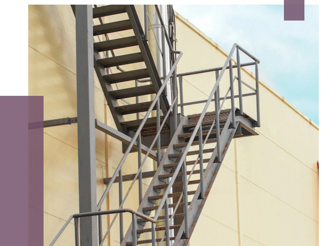 Пожарные лестницы в Североуральске от 12361 руб. — монтаж и продажа | ПРОЛЁТ-Сву