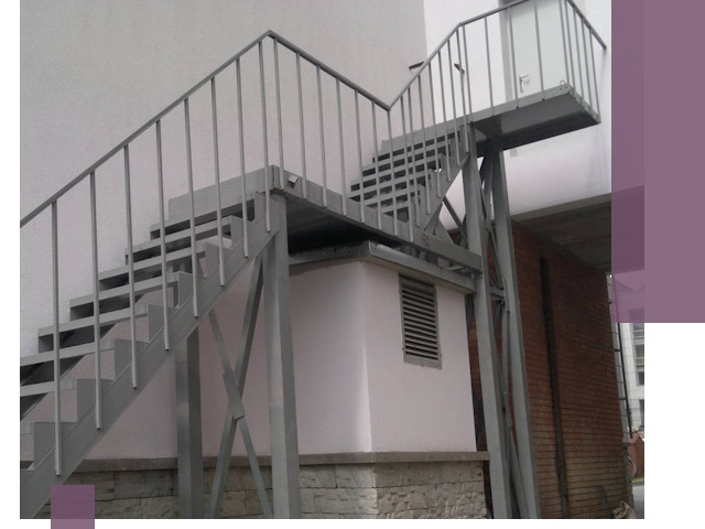 Монтаж пожарных лестниц под ключ в Североуральске с гарантией качества