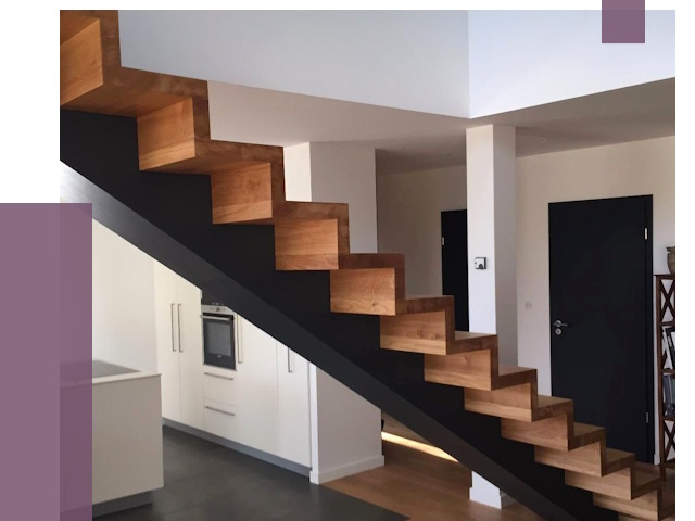 Изготовление деревянных лестниц в Североуральске от 87559 руб. | ПРОЛЁТ-Сву