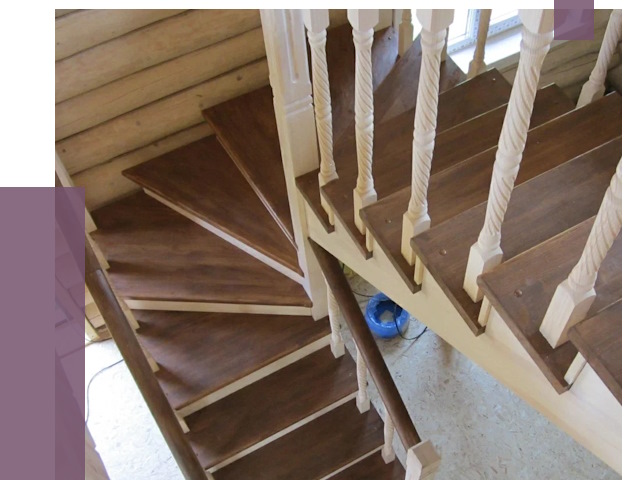 Реставрация деревянных лестниц в Североуральске от 4326 руб.