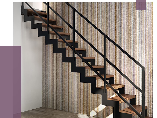 Изготовление металлических лестниц в Североуральске от 48930 руб. | ПРОЛЁТ-Сву