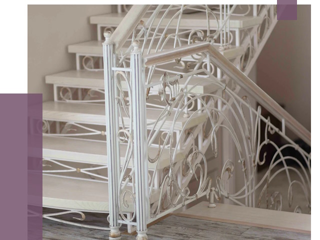 Изготовление кованых лестниц на заказ в Североуральске от 87559 руб. | ПРОЛЁТ-Сву