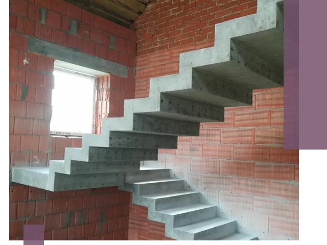 Бетонные лестницы под ключ в Североуральске: монтаж, демонтаж, ремонт