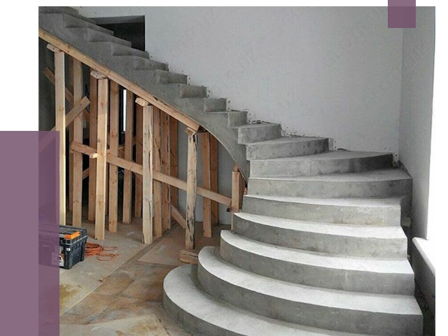 Изготовление бетонных лестниц под ключ в Североуральске от 20087 руб. | ПРОЛЁТ-Сву