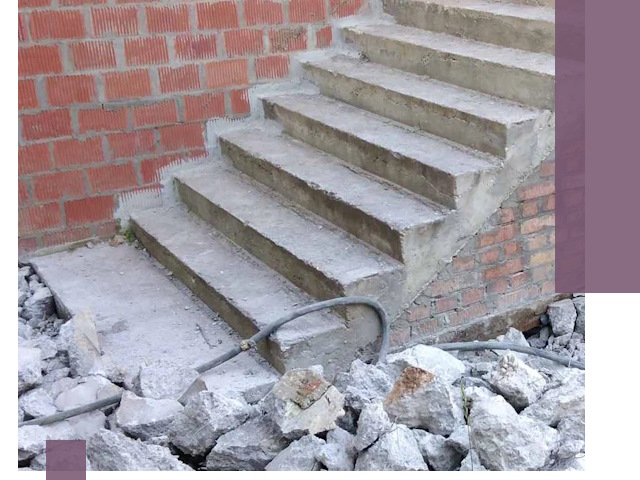 Демонтаж бетонных лестниц в Североуральске: быстро и безопасно