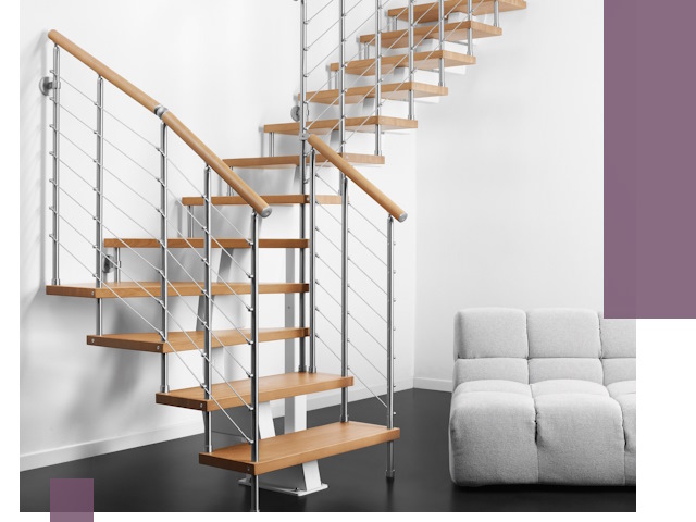 Модульные лестницы под ключ в Североуральске — монтаж и изготовление