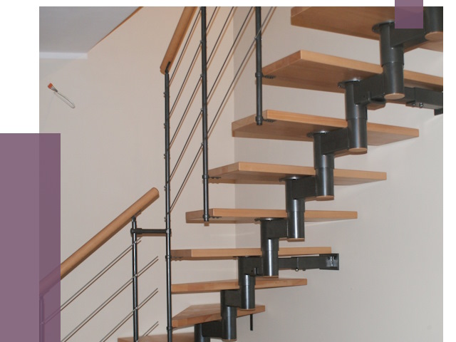 Изготовление модульных лестниц в Североуральске от 11589 руб. 