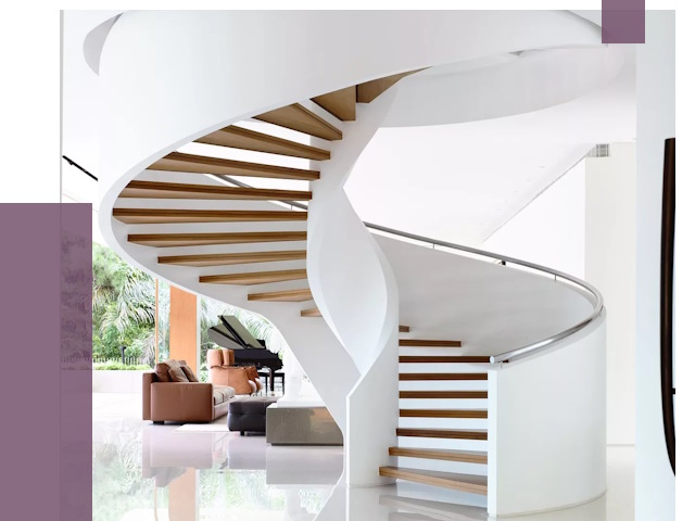 Винтовые лестницы в Североуральске под ключ от 48930 руб. | ПРОЛЁТ-Сву