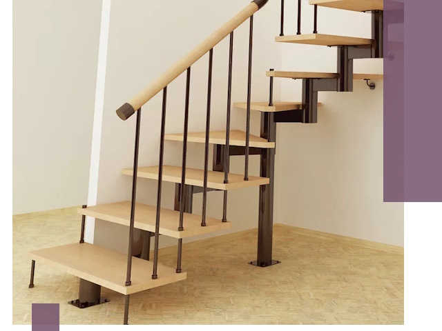 Монтаж лестниц на больцах в Североуральске — быстро и надежно