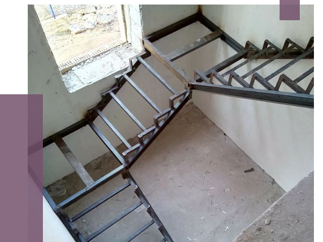 Монтаж лестниц на металлокаркасе в Североуральске от 12876 руб. — ПРОЛЁТ-Сву