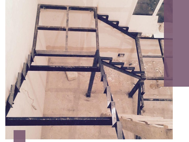 Монтаж лестниц на металлокаркасе в Североуральске быстро и качественно