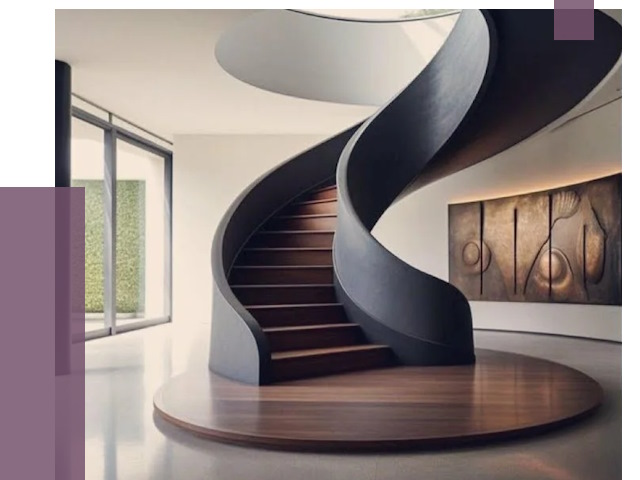 Элитные лестницы под заказ в Североуральске от 190569 руб. — ПРОЛЁТ-Сву