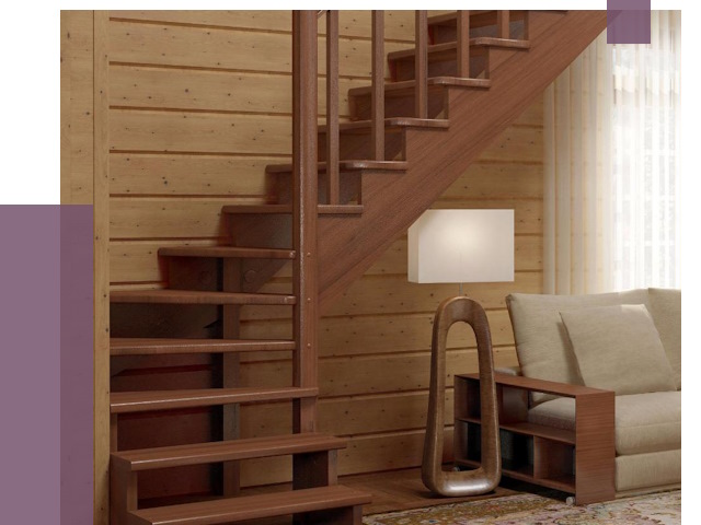 Лестницы эконом класса в Североуральске от 18387 руб. бюджетные решения