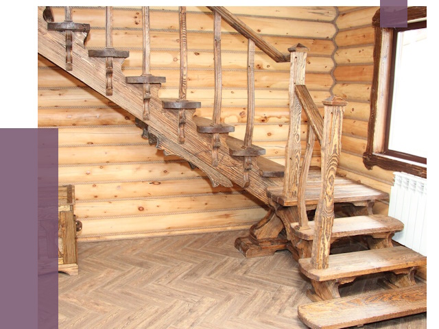 Лестницы в баню в Североуральске от 19263 руб. — изготовление | ПРОЛЁТ-Сву