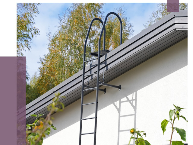 Лестницы на крышу в Североуральске от 19263 руб. — монтаж и монтаж ПРОЛЁТ-Сву