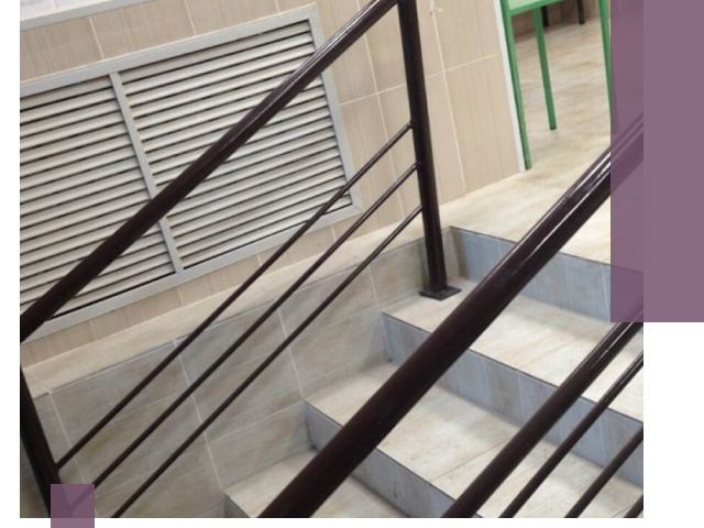 Изготовление перил из металла под ключ в Североуральске