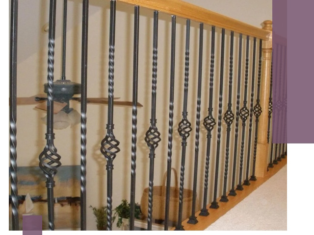 Изготовление и монтаж кованных перил в Североуральске под ключ