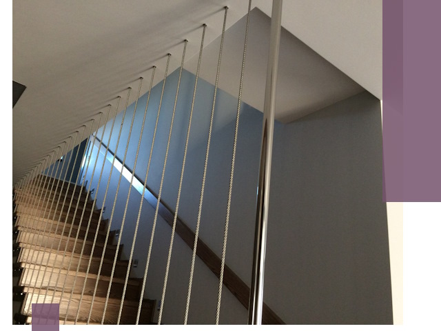 Тросовые перила под ключ в Североуральске — производство и монтаж