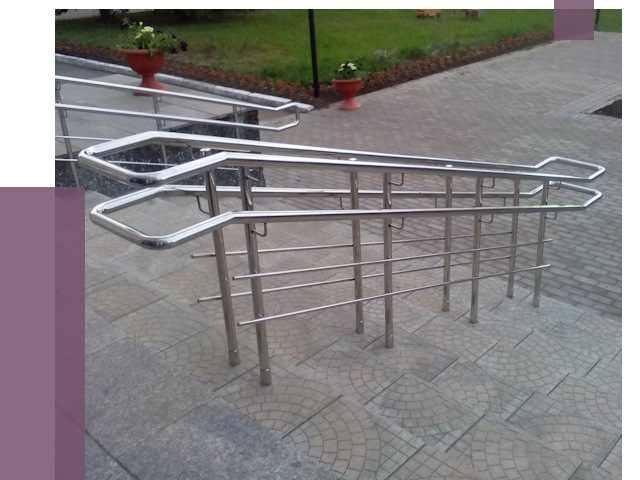 Перила для инвалидов в Североуральске от 7643 руб. под ключ | ПРОЛЁТ-Сву