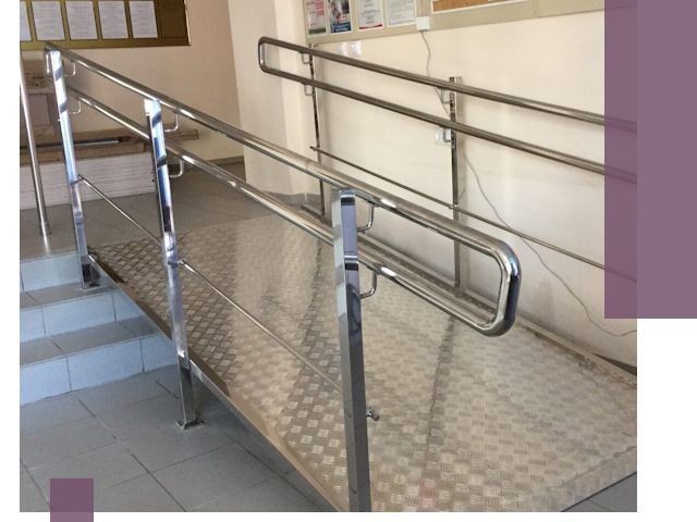 Перила для инвалидов в Североуральске — надежные поручни и ограждения