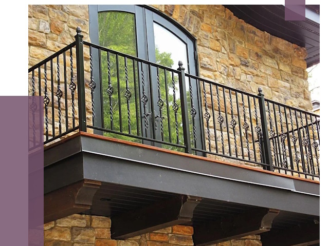 Балконные ограждения в Североуральске от 8086 руб. — купить | ПРОЛЁТ-Сву