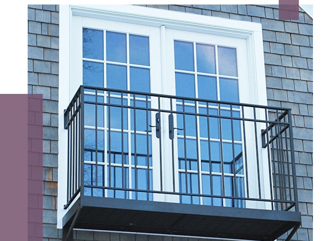 Французские балконы в Североуральске от 7468 руб. за м2