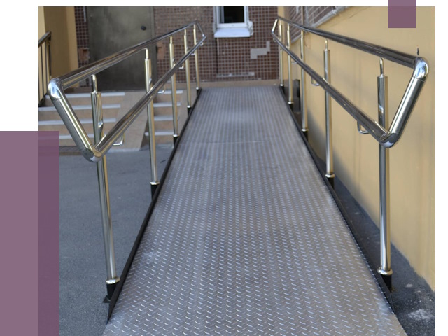 Пандусы в Североуральске от 12361 руб. — установка для инвалидов | ПРОЛЁТ-Сву