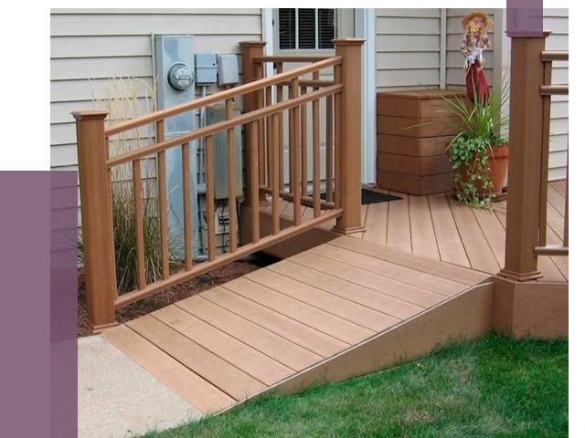 Пандус на крыльцо в Североуральске под ключ от 7829 руб.