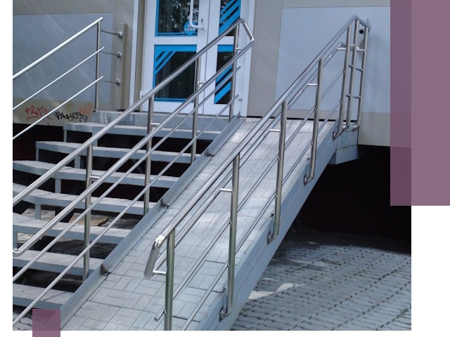 Пандус на крыльцо под ключ в Североуральске: монтаж и изготовление