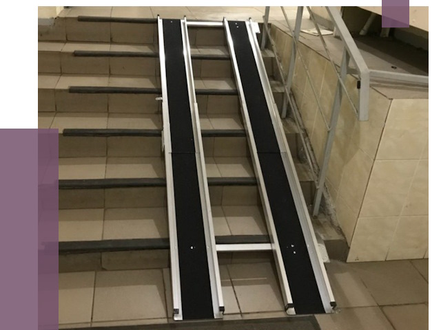 Установка пандуса в подъезд в Североуральске от 8035 руб. под ключ | ПРОЛЁТ-Сву