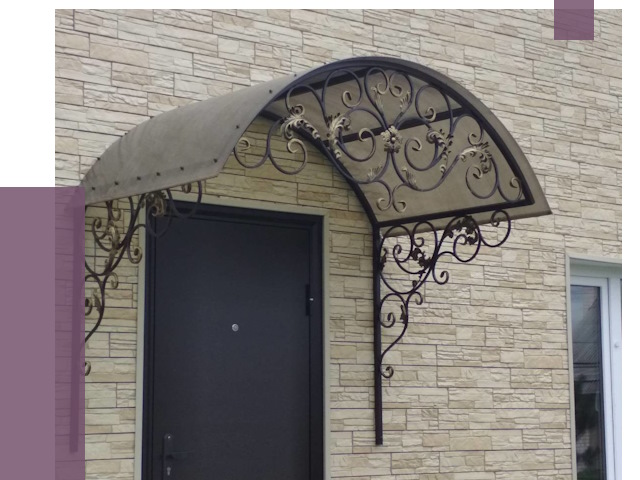 Ремонт козырьков в Североуральске от 7468 руб. | ПРОЛЁТ-Сву