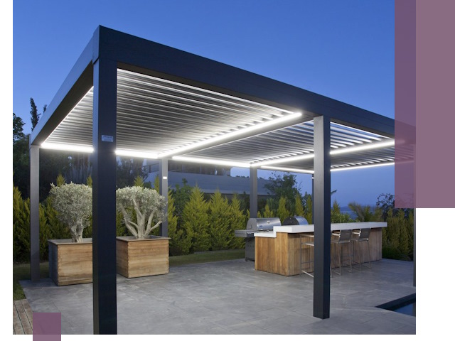 Навесы отдельно стоящие под ключ в Североуральске из металла и поликарбоната