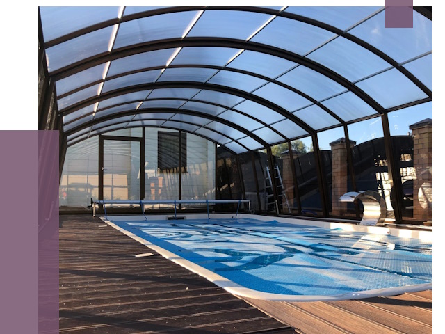 Навесы для бассейна в Североуральске от 16894 руб. под ключ | ПРОЛЁТ-Сву