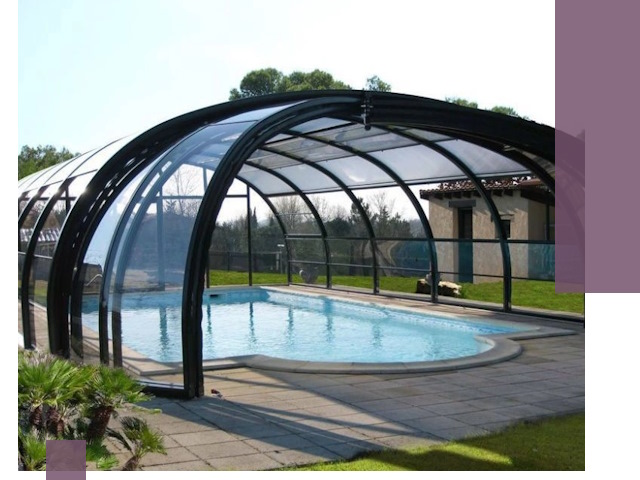 Навесы для бассейна в Североуральске: изготовление и монтаж под ключ