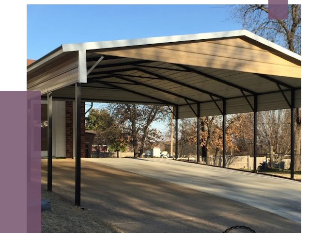 Двускатные навесы в Североуральске от 8086 руб.  | ПРОЛЁТ-Сву