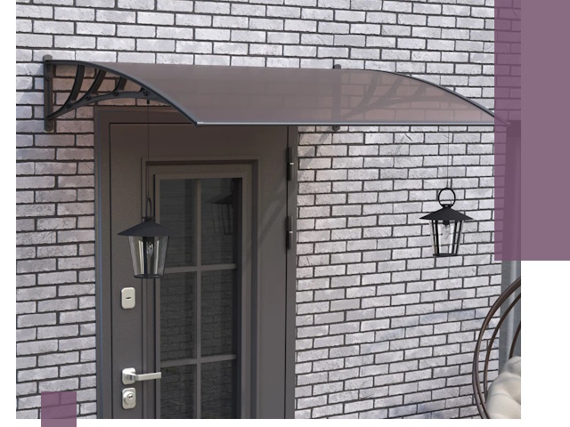 Недорогие козырьки и навесы под ключ в Североуральске