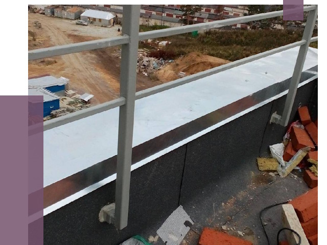 Монтаж парапетов в Североуральске от 4326 руб.  | ПРОЛЁТ-Сву