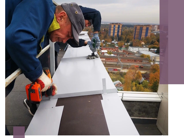 Монтаж парапетов в Североуральске — установка прочных металлических ограждений