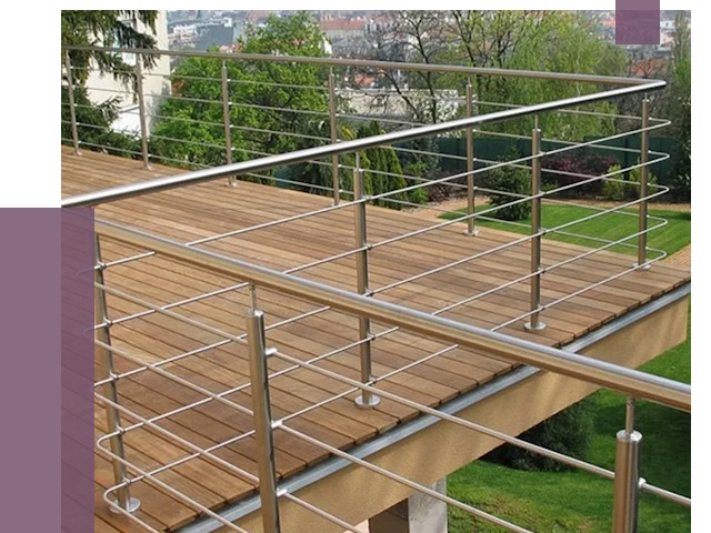 Алюминиевые парапеты в Североуральске под ключ от 7829 руб. 