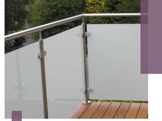 Алюминиевые парапеты для балконов и террас в Североуральске