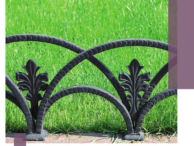 Декоративные металлические бордюры под ключ в Североуральске