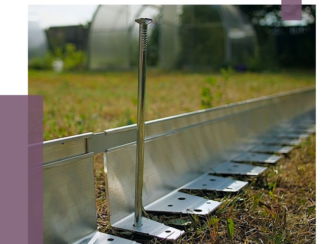 Металлические бордюры для газона в Североуральске от 4326 руб. | ПРОЛЁТ-Сву