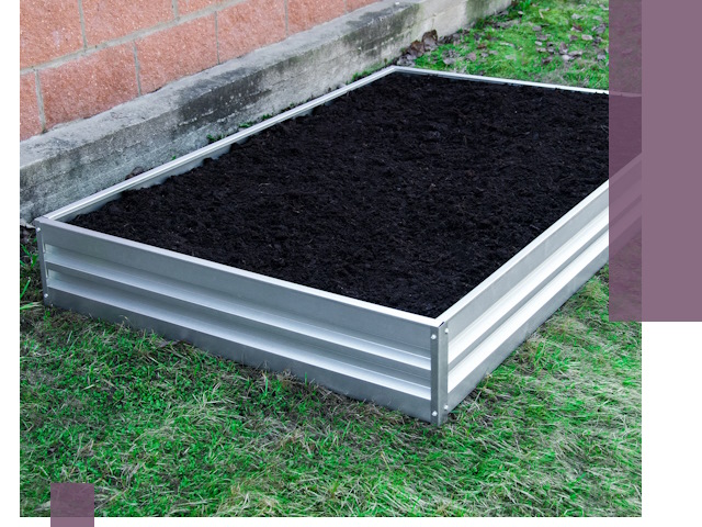 Металлические бордюры для грядок в Североуральске: прочность и аккуратность