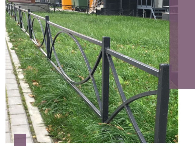 Газонные ограждения из металла в Североуральске — монтаж и продажа