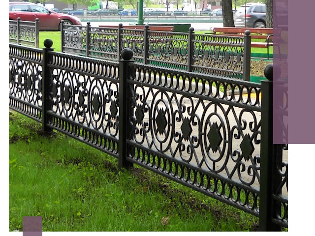 Секционные газонные ограждения под ключ в Североуральске