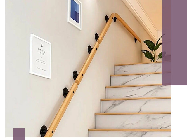 Поручни металлические и деревянные под ключ в Североуральске