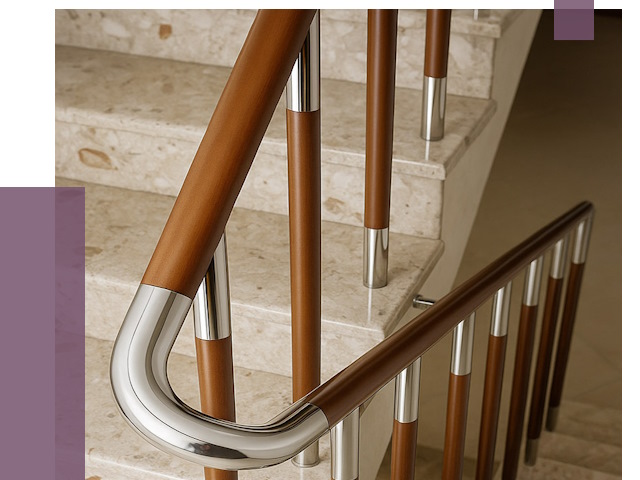 Монтаж поручней в Североуральске от 9786 руб. монтаж под ключ | ПРОЛЁТ-Сву