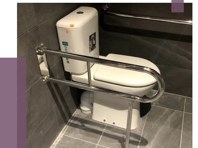 Поручни для санузлов в Североуральске от 4326 руб. | ПРОЛЁТ-Сву